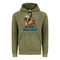 Vintage Olive Little Cowboy Midilli Horse kid boy Vintage Hoodie - HowdyJamesFarm