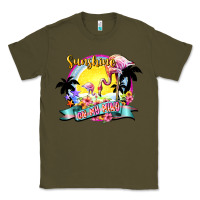 Army Green sunshine on my mind Classic Tee - NancyCooperArtShop