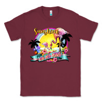 Burgundy sunshine on my mind Classic Tee - NancyCooperArtShop
