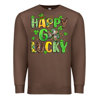 Chestnut happy go lucky Premium Sweatshirt - Artiststas