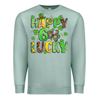 Seafoam happy go lucky Premium Sweatshirt - Artiststas