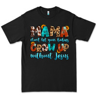 Black mama dont let your babies grow up without jesus Premium Tee - Artiststas