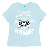Baby Blue Escape Reality Ladies Tee - Bettercallsaul