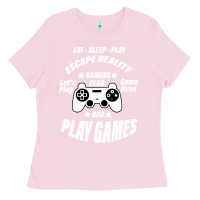 Bubblegum Pink Escape Reality Ladies Tee - Bettercallsaul