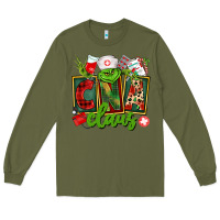 Army Green cna  certified nursing assistant claus Long Sleeve Tee - CowGirlArtShop