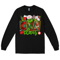 Black cna  certified nursing assistant claus Long Sleeve Tee - CowGirlArtShop