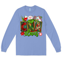 Colony Blue cna  certified nursing assistant claus Long Sleeve Tee - CowGirlArtShop