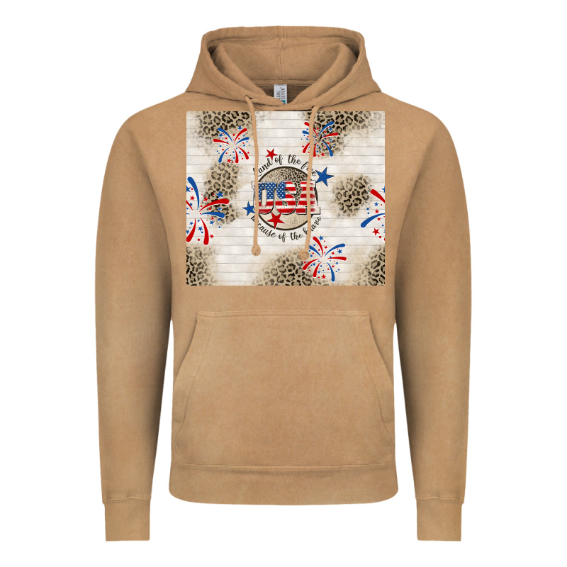 Usa Land Of The Free Because Of The Brave Vintage Hoodie by TumblerDesignByShophia | Teevron