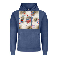 Vintage Denim usa land of the free because of the brave Vintage Hoodie - TumblerDesignByShophia