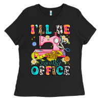 Black i'll be in my office Ladies Tee - Artiststas