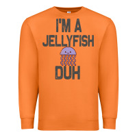 Carrot i m a jellyfish duh halloween costume Premium Sweatshirt - lanVoArt