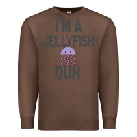 Chestnut i m a jellyfish duh halloween costume Premium Sweatshirt - lanVoArt