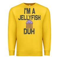 Lemon i m a jellyfish duh halloween costume Premium Sweatshirt - lanVoArt