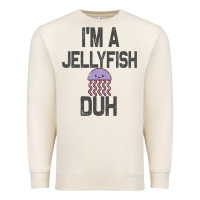Sandshell i m a jellyfish duh halloween costume Premium Sweatshirt - lanVoArt