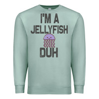 Seafoam i m a jellyfish duh halloween costume Premium Sweatshirt - lanVoArt