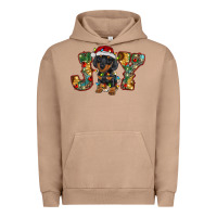Pigment Burro dachshund puppy christmas joy Urban Hoodie - BarkalooDesign