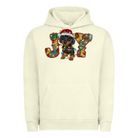 Pigment Pistachio dachshund puppy christmas joy Urban Hoodie - BarkalooDesign