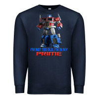 Navy optimus prime 2 Premium Sweatshirt - lanVoArt