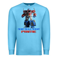 Ocean Blue optimus prime 2 Premium Sweatshirt - lanVoArt