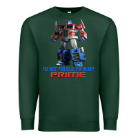 Sports Green optimus prime 2 Premium Sweatshirt - lanVoArt