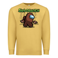 Antique Gold susquatch gift nature Premium Sweatshirt - lanVoArt