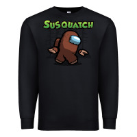 Black susquatch gift nature Premium Sweatshirt - lanVoArt