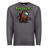 Charcoal Heather susquatch gift nature Premium Sweatshirt - lanVoArt