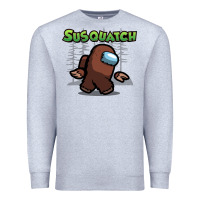 Heather Grey susquatch gift nature Premium Sweatshirt - lanVoArt