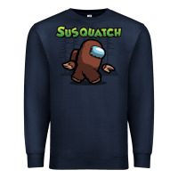 Navy susquatch gift nature Premium Sweatshirt - lanVoArt