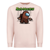 Pale Pink susquatch gift nature Premium Sweatshirt - lanVoArt