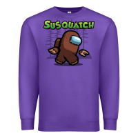 Purple susquatch gift nature Premium Sweatshirt - lanVoArt