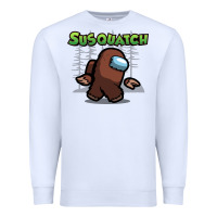 White susquatch gift nature Premium Sweatshirt - lanVoArt
