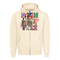 Sandshell boy grandma Zipper Hoodie - CowhideDigitalArt