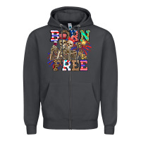 Smoke boy grandma Zipper Hoodie - CowhideDigitalArt