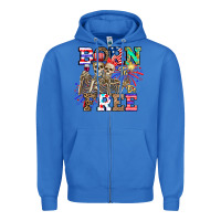 True Royal boy grandma Zipper Hoodie - CowhideDigitalArt