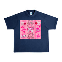 Navy burn book Urban Heavy Tee - TumblerDesignByShophia