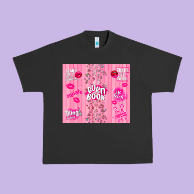 Burn Book Urban Heavy Tee Designed By Tumblerdesignbyshophia