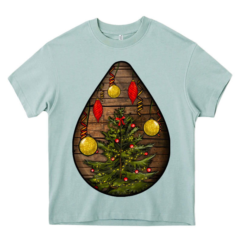 Christmas  Teardrop Heavy Core Tee by BundleAndBundleShop | Teevron