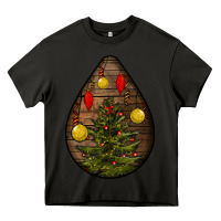 Asphalt christmas  teardrop Heavy Core Tee - BundleAndBundleShop