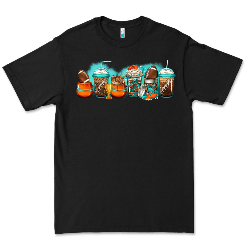 American Football Coffee Cups Premium Tee by Jasminsmagicworld | Teevron
