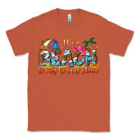 Copper the beach is my happy place Classic Tee - NancyCooperArtShop