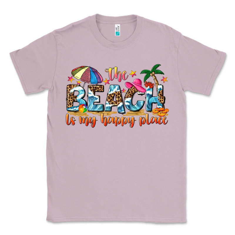 The Beach Is My Happy Place Classic Tee by NancyCooperArtShop | Teevron