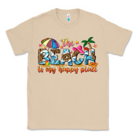 Mushroom the beach is my happy place Classic Tee - NancyCooperArtShop