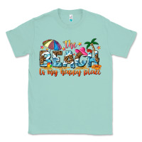 Seafoam the beach is my happy place Classic Tee - NancyCooperArtShop