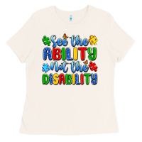 Bone see the ability not the disability Ladies Tee - Artiststas
