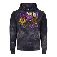 Cloud Black I dig Mardi Gras Vintage Hoodie - HowdyJamesFarm
