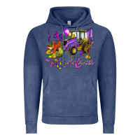 Vintage Denim I dig Mardi Gras Vintage Hoodie - HowdyJamesFarm