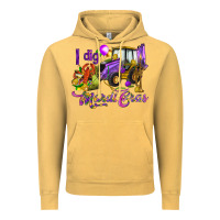 Vintage Mustard I dig Mardi Gras Vintage Hoodie - HowdyJamesFarm