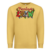Antique Gold friendsmas crew Premium Sweatshirt - Artiststas