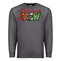 Charcoal Heather friendsmas crew Premium Sweatshirt - Artiststas